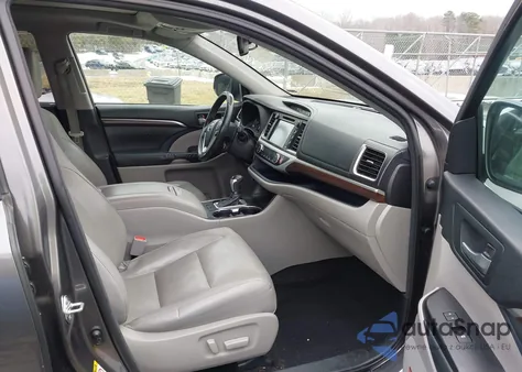 2014 Toyota Highlander Limited Platinum V6 from USA, damaged, VIN 5TDDKRFH4ES008409